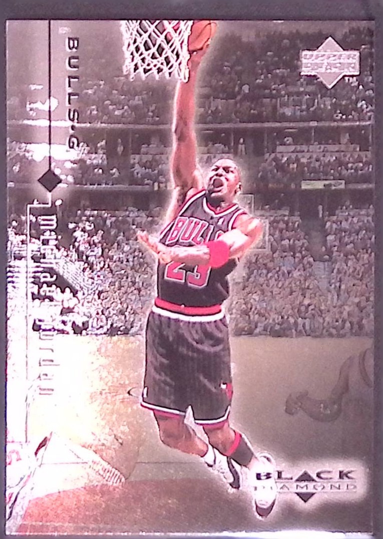 1998-99 Upper Deck Black Diamond #12 Michael Jordan HOF Chicago Bulls NBA
