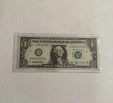 1993  $1 Dollar Bill Web  Note