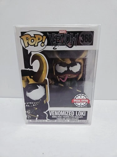 Funko Marvel Venomized Loki Special Edition Pop! Vinyl Bobblehead #368 - DAMAGE