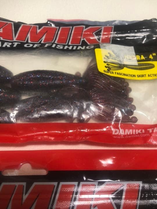 , rare Damiki Japan Hydra, Gary Yamamoto Fat Ika - Image 6