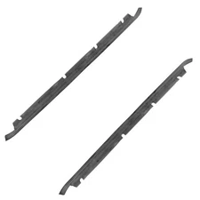 Rubber T-Top Hatch Drip Edge Weatherstrip Seals Pair Set for Camaro Firebird