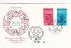 Germany 1968 Olympic Games FDC Munich Special cancel unaddressed VGC