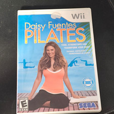 SEGA Daisy Fuentes Pilates Nintendo Wii - Untested