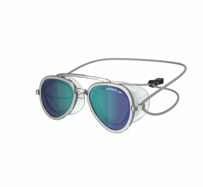 MARKENLOS Speedo Sunny G Mariner Gafas de Natación Unisex Espejadas para Adultos Entrenamiento al Aire Libre