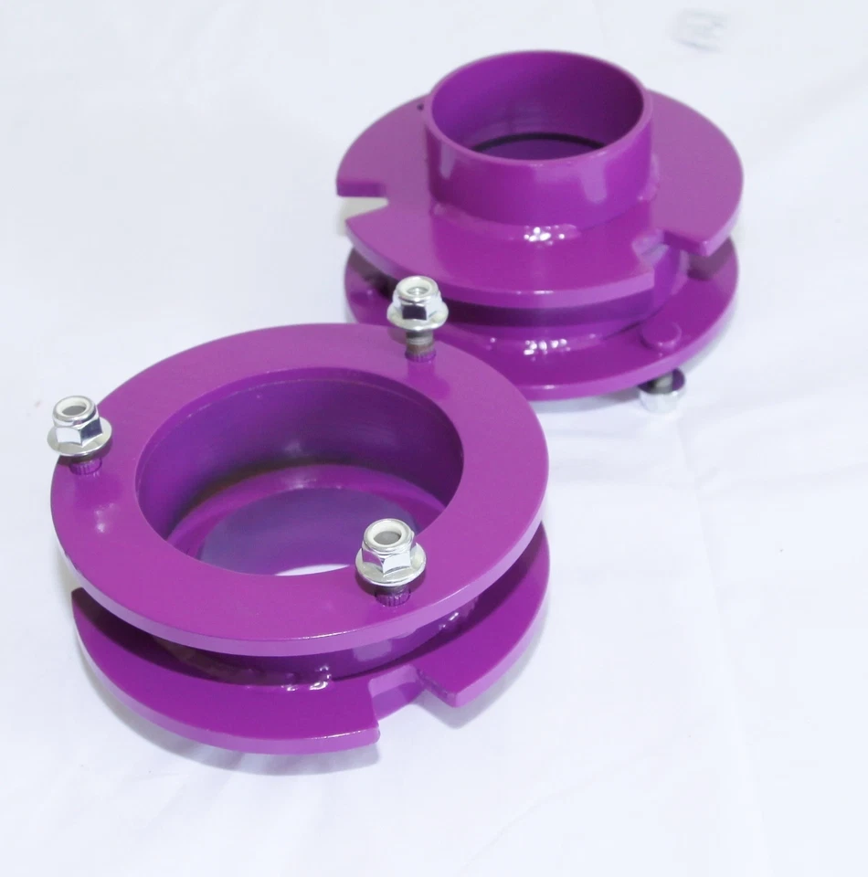Kit Elevador Nivelador Suspensión Delantero 2" para 94-13Dodge Ram 1500/2500/3500 4x4 PÚRPURA Foto 2 de 4
