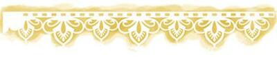 Arabesque 10 6/8 x 1 1/8 in : Template Diy Reusable Laser Cut Stencils 27x3cm
