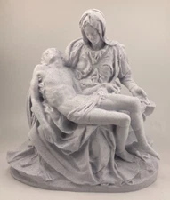 MICHELANGELO RENAISSANCE SCULPTURE THE PIETA 7.9 INCH/200 MM,MUSEUM REPRODUCTION