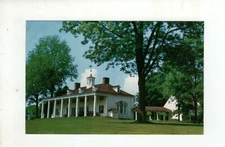 Vintage Post Card - George Washington's Home - Mount Vernon - Virginia