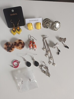 Restposten Trachtenohrringe für Ohrlöcher - Retro Modern 10 Paar Ohrstecker/Hänger/Creolen