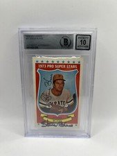 Steve Blass Signed 1973 Kellogg’s #11 Baseball Card Beckett 10 Auto