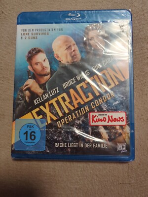 Extraction - Operation Condor - Bruce Willis, Gina Carano - Blu Ray Neu Ovp 