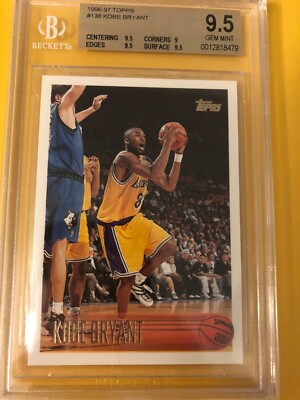 完美品 1996 Topps Kobe Bryant RC #138