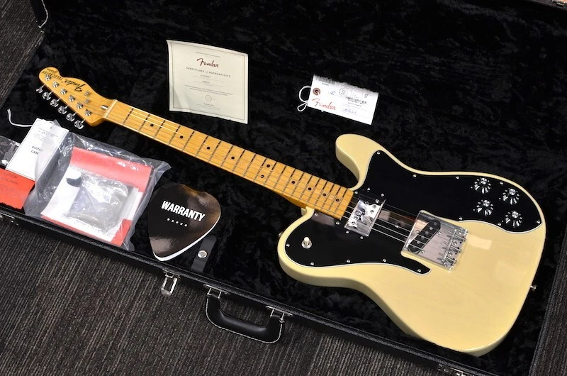 Fender american original 70s sale telecaster custom vintage blonde