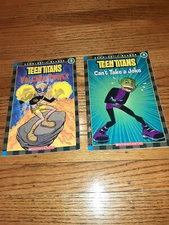 Teen Titans 2 Scholastic Readers (Level 3), Volcano Power & Can't Take a Joke