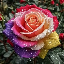 50 semi ROSA MULTI COLORE, ROSA RARISSIMA + OMAGGIO