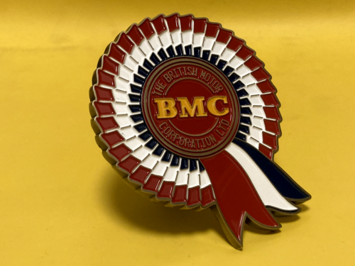 BMC rosette car grille badge for Austin Morris Mini MG Triumph Rover Leyland - 第 1/5 張圖片