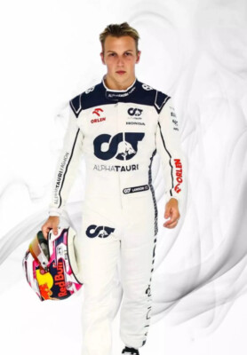 F1 Alpha Tauri Team Suit CIK/FIA Level 2 F1 Alfa Tauri Racing Suit In All Sizes