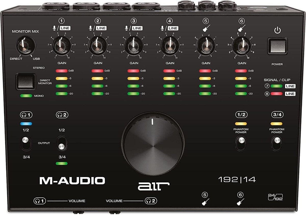 M-Audio AIR 192/14 USB Audio Interface for sale online | eBay