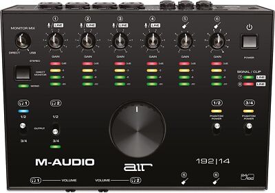 M-Audio Air 192 14 High Quality Audio Interface/MIDI NEU