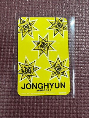 SHINee 3 2 1 Japan Limited Edition CD+DVD Set with JongHyun Photo