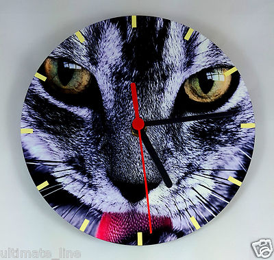 Personalisierte Fotouhr - bedruckte Wanduhr, Firmenlogo, Büro, Familie