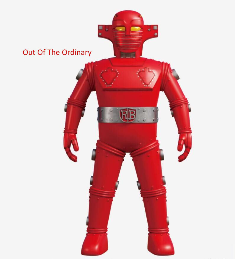 UZproduction Super Robot Red Baron Collectible Figure Limited