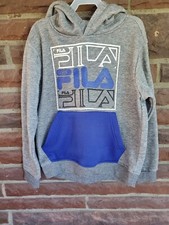 Fila Hoodie boys Size 8 Small, Grey