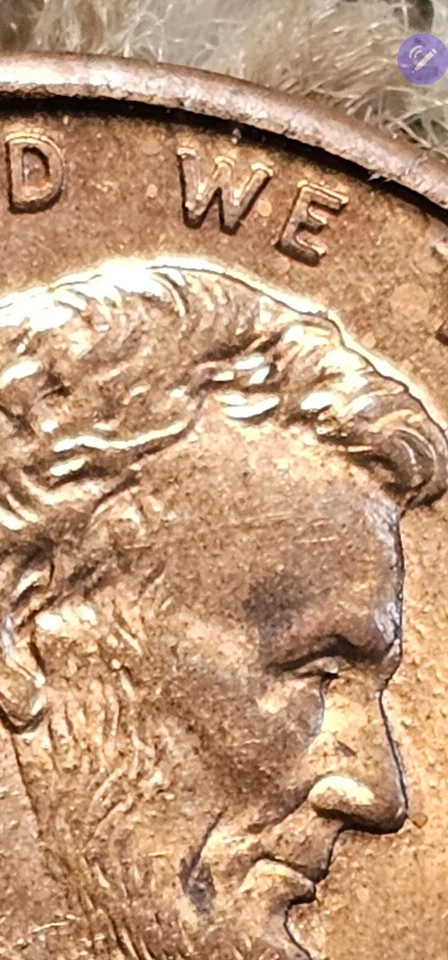 Moneda Penny D 1994 como nueva duplicación y más error. Foto 3 de 4