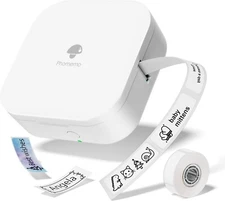 Phomemo Label Maker ,achine with Tape Q30 Portable Mini Thermal Label Printer