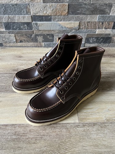 NWB Luos Jiet (XBXS) Moc Toe Boots Size 42, Red Wing 9D