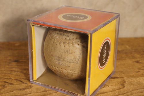 Balle De Softball Wilson 12 Pouces Vintage - Boîte D'origine - Années 50-70