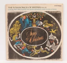 Folksongs of Britain Vol. IX - Songs of Christmas LP 1966 Caedmon – TC1224  VG+