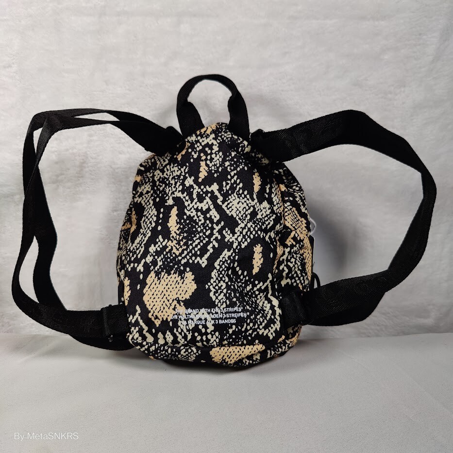 Adidas Mini Backpack  White Black Beige Rare Python Zip Small Bag   GB9648   New thumbnail 13