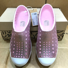 Native Jefferson Bling Pink Kids Shoes Size J3 12100112-6805 R3