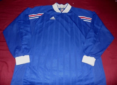 Maillot Football Entrainement Equipe De France Fin Des Années 90 Taille XL Neuf - Photo 1/4