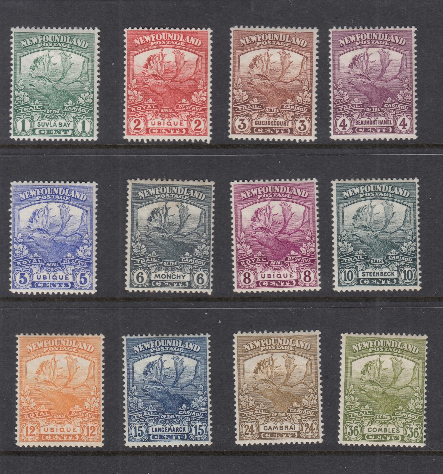 CANADA NEWFOUNDLAND 11526 TRAIL OF CARIBOU ISSUE MINT HINGED eBay