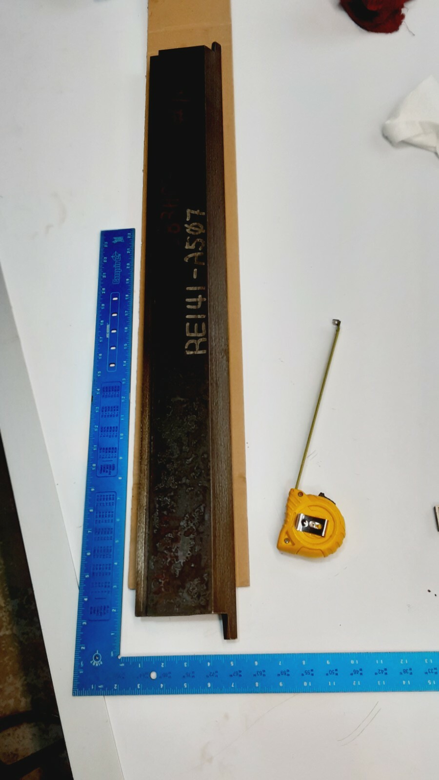 Gooseneck Press Brake Tooling Punch V Vee Die Forming 34.75" L x 7/16