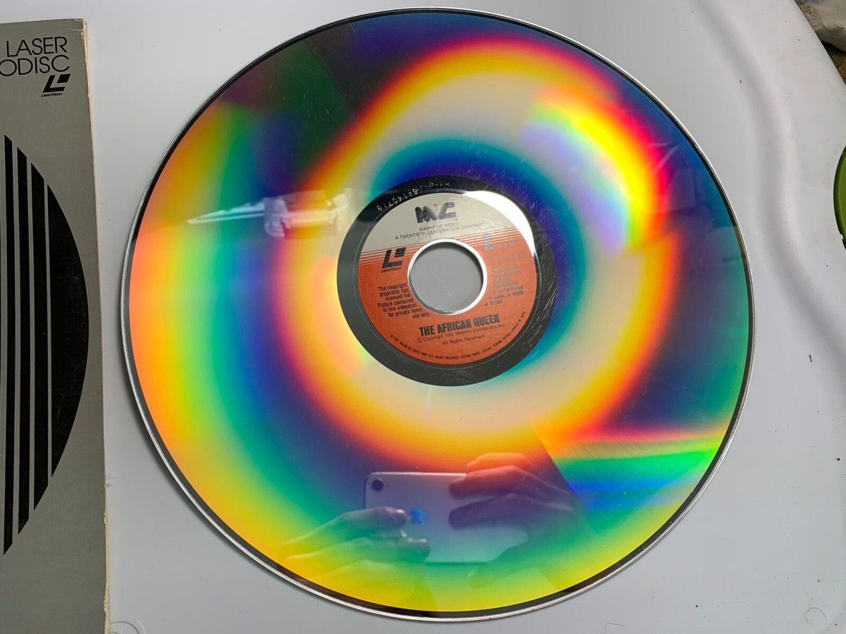 The African Queen Laserdisc LD 2025-80 Humphrey Bogart LD Laser