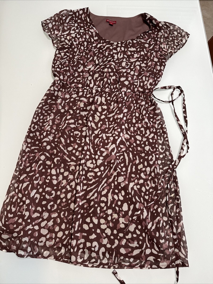 Target Merona Burgundy Scoop Neck Waist Tie Dress Size M Medium Vs5 Target Merona Burgundy Scoop Neck Waist Tie Dress Size M Medium Vs5
