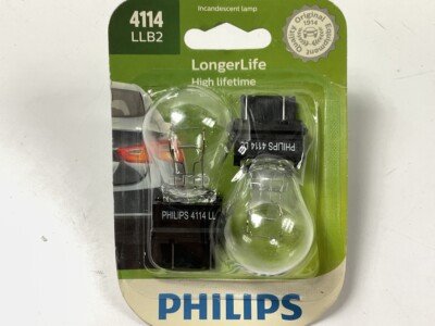 Philips 4114LLB2 LongerLife Daytime Running Lamp Light Bulb 4114 - 2 PACK