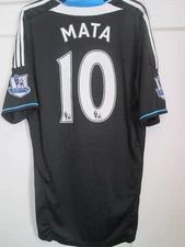 Chelsea 2011-2012 Away Football Shirt Size large  Mata 10  /57088