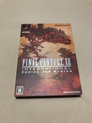 Final Fantasy XII International Zodiac Job System PS2 | eBay