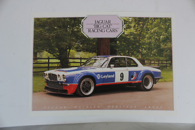 Jaguar Big Cat Racing Cars Daimler Heritage Trust Oldtimer Prospekt 5.1 1148 DL7