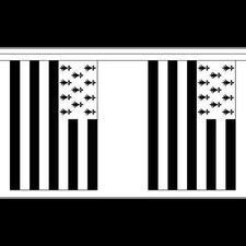 Brittany Flag Bunting - 3m 6m 9m Metre Length 10 20 30 Flags - Polyester