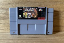 WWF Wrestlemania Wrestling Super Nintendo SNES Original Authentic Game!