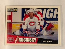 #143 Martin Rucinsky Montreal Canadiens 1996-97 Upper Deck Collector's Choice Ho