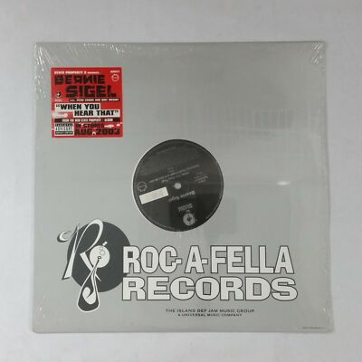 BEANIE SIGEL When You Hear That B000097811 12'' Vinyl SEALED