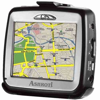 ASHROTI GPS NAVIGATOR WITH PRELOADED USA & CANADA MAPS