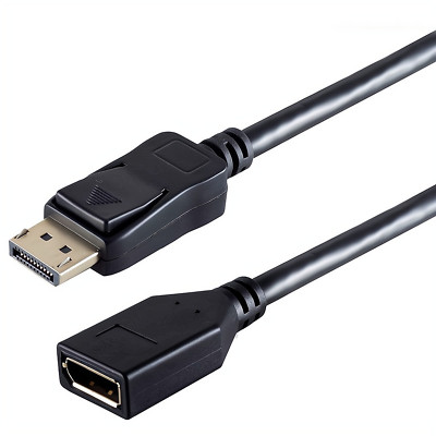 DisplayPort Verlängerung kabel DP 1.2 4K 3D MST HBR2 HDCP1.3 AdaptiveSync - 1m