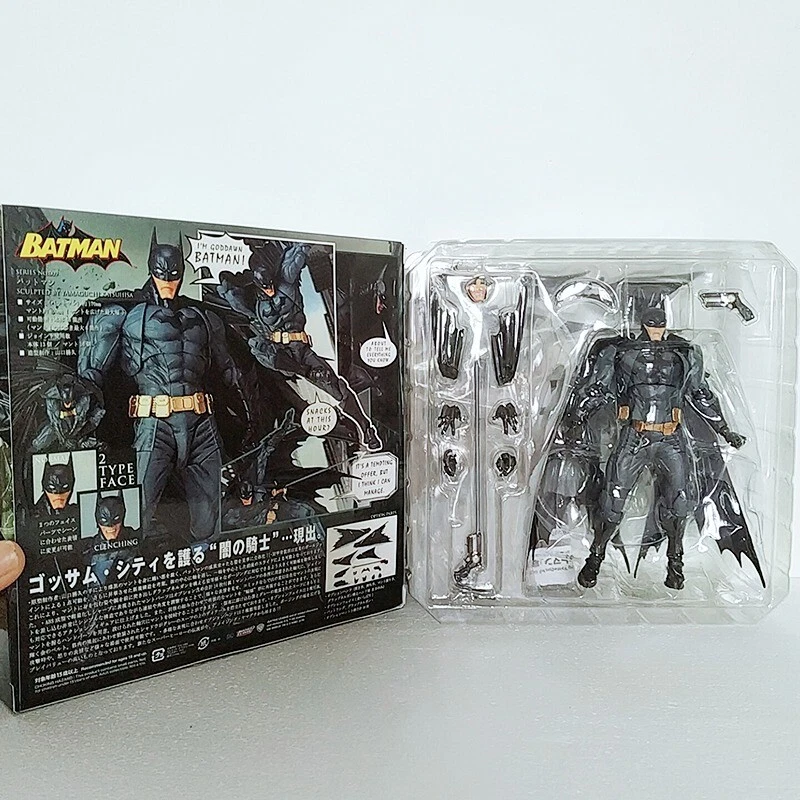 Increíble figura de acción Yamaguchi DC Batman NO.009 PVC 1/12 6,4 pulgadas 16 cm nueva en caja Foto 2 de 4